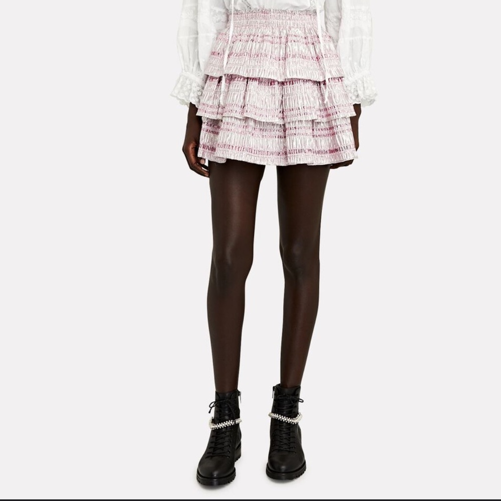 LoveShackFancy Brynlee Ruffled Skirt